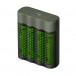 ReCyko Speed-batteriladdare M451 (USB), inkl. 4st AA