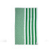 2-pack Handdukar Rio 30x50 cm Grön/Vit