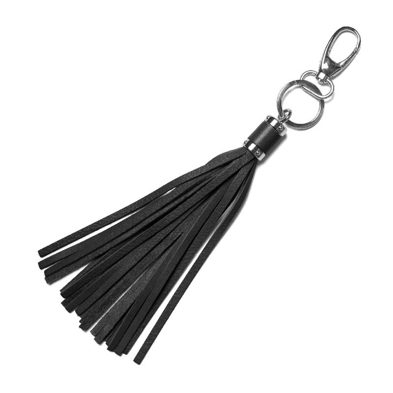 Lädertassel