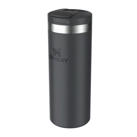 The Transit Flip Top Mug 0,35L svart