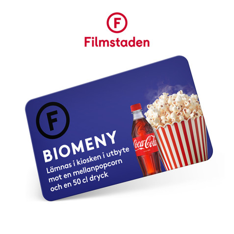 Filmstaden Menybiljett Digital