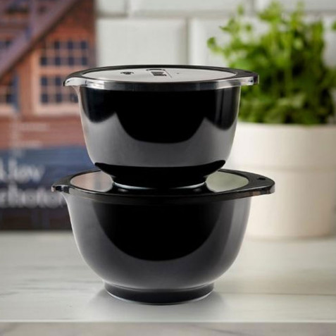 Margrethe Skålset 2-pack med lock Black Edition